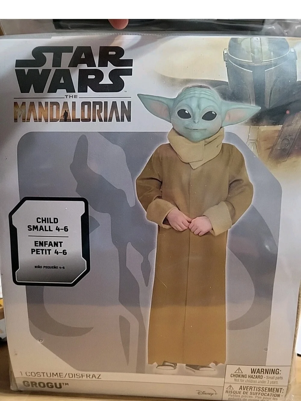 Star Wars The Mandalorian The Child Baby Yoda 3 Piece Costume #3064